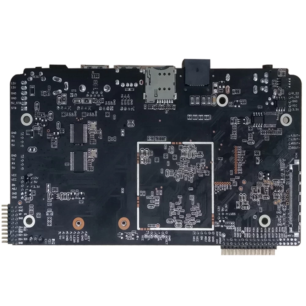 Amlogic S922x 쿼드 코어 Android 9.0 PCBA 지원 GPIO PCIe GPS LVDS RS232 터치 스크린 EDP