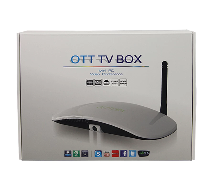 Android TV-Box mit 3 g/4 g SIM-Kartensteckplatz, TV-Box Android HDMI-Eingang