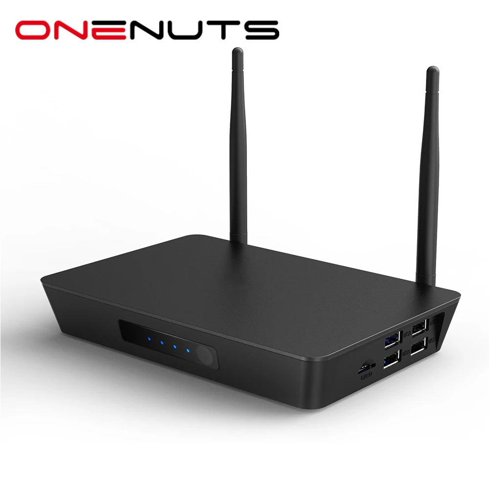 Next-Gen Entertainment Hub: Android TV Box with WiFi Router - Amlogic S905W - Seamless Connectivity and Vivid Streaming!