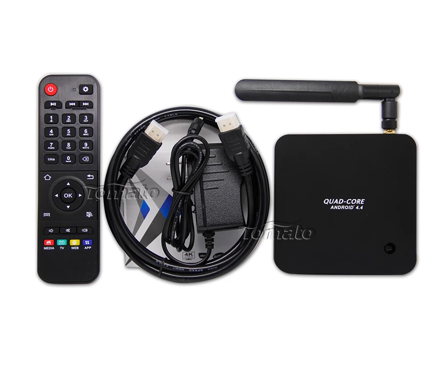 Полный HD медиа-плеер с Bluetooth 4.0 2.4G/5.8G Wifi TV Box Q8