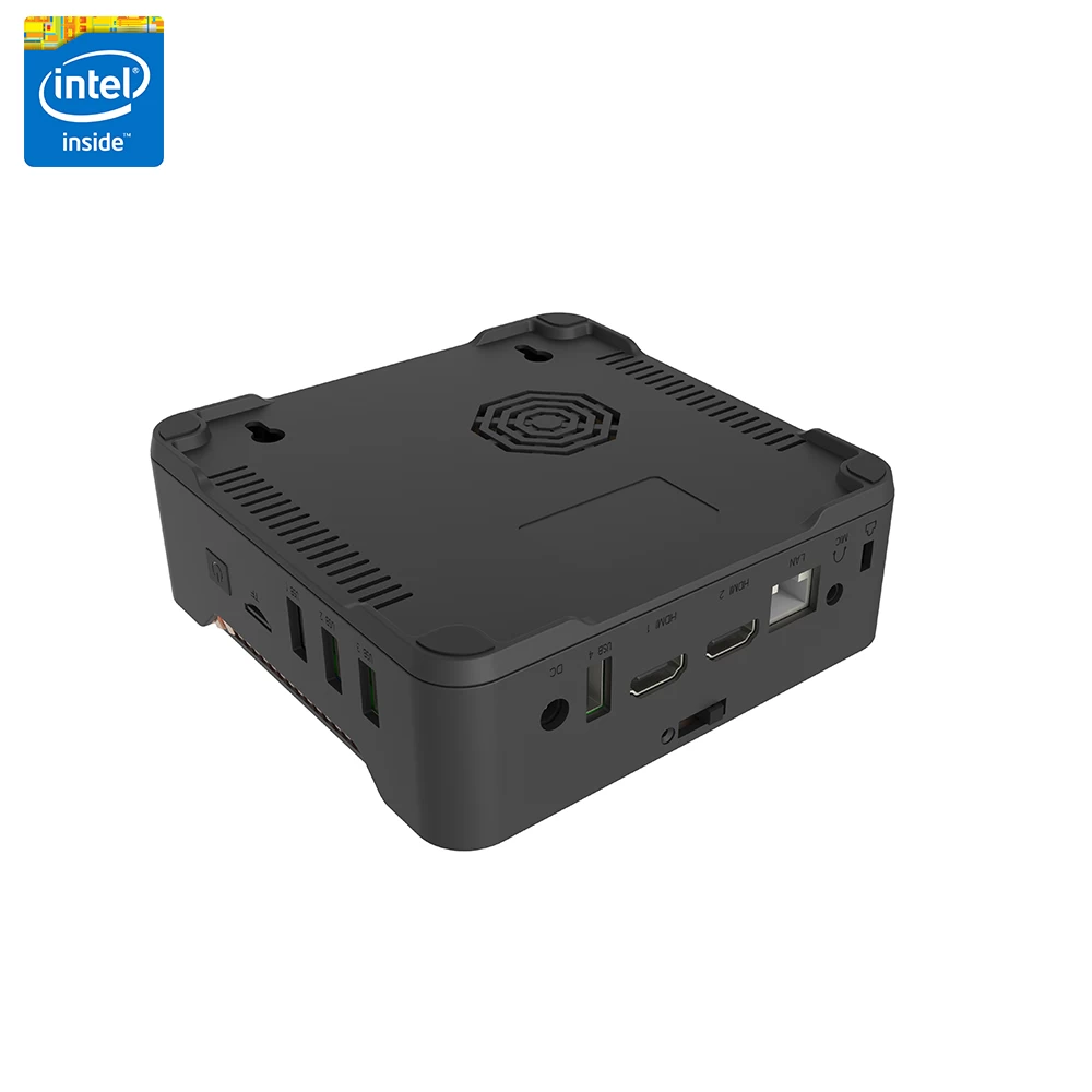 Intel Mini PC Computer support for SSD HDD Apollo lake Windows 10