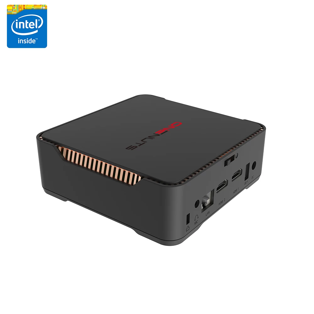 دعم Intel Mini PC Computer لـ SSD HDD Apollo lake Windows 10