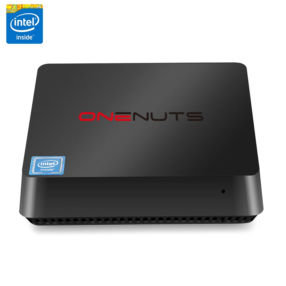 Onenuts Nut 3 Intel Cherry trail Z8350 Quad Core Windows 10 Mini PC Support Detachable Standard 2.5' SATA HDD UP To 2T Support Dual Display