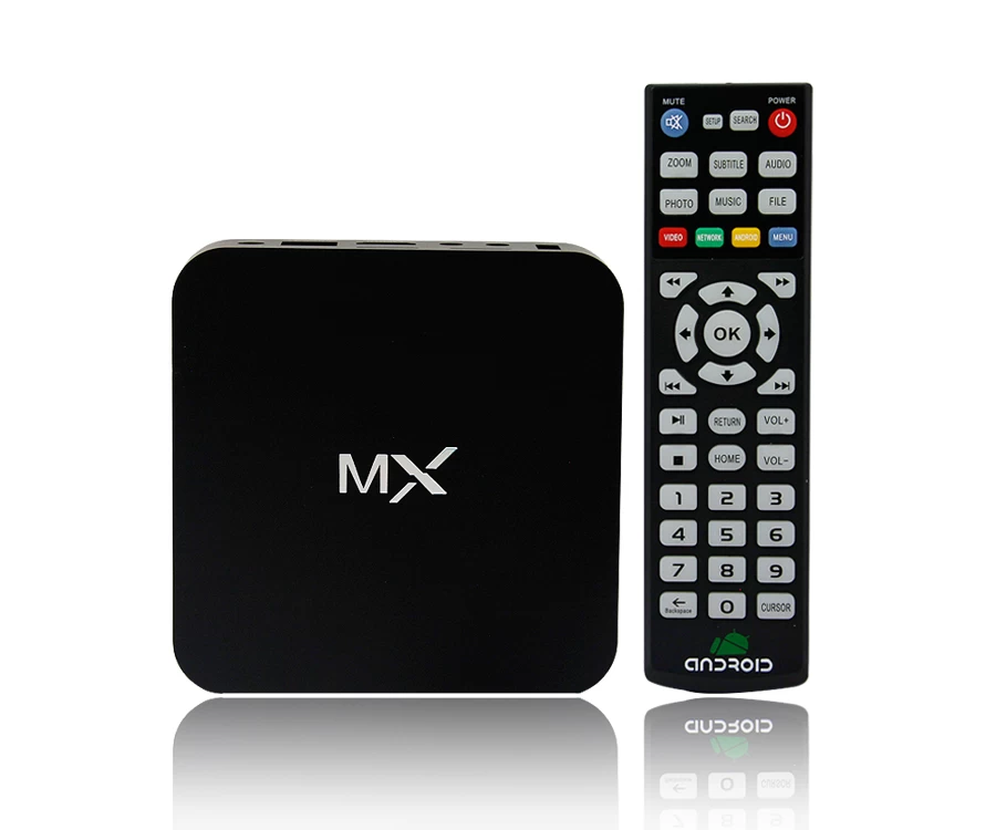 智能 Android 电视盒 Amlogic8726 双核心 MX xbmc 电视接收机 MX