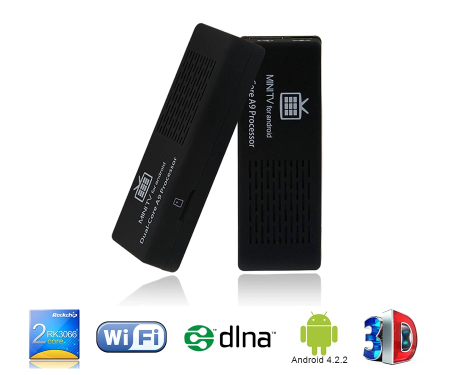 Smart tv-box android RK3066 Dual Core 1,6 GHz Cortex A9 Android 4.2.2 tv box MK808B