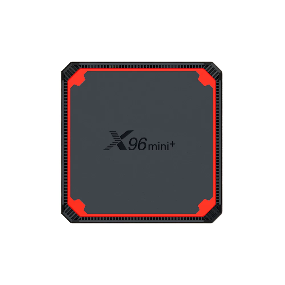 X96Mini 最新芯片组 Amlogic S905W4 Android 9.0 四核电视盒，带 Amlogic 双频 WiFi