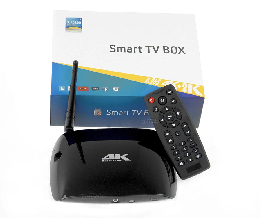 Android 4.4 Quad CK RK3288, Smart TV-Box DLNA