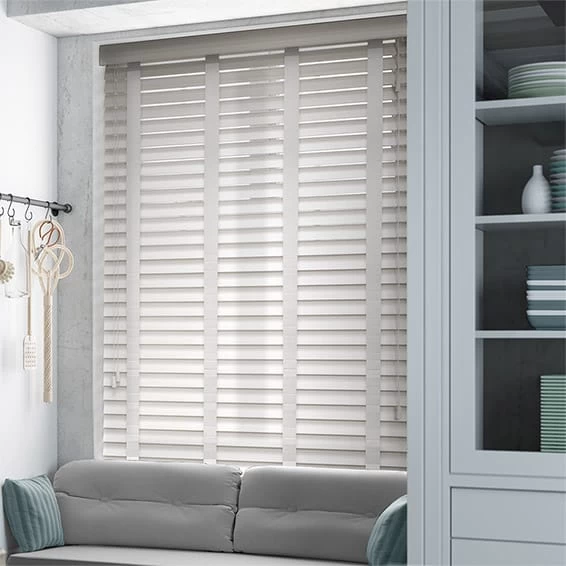 High quality Timber venetian blinds, Read wood Horizontal wooden blinds