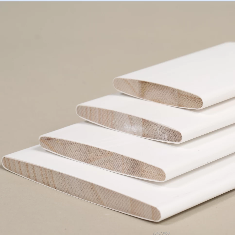 Shutter components supplier china, Gesso primed Paulownia wood shutter components