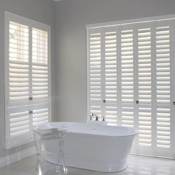 Wooden Shutters supplier china, Custom color Timber shutters supplier