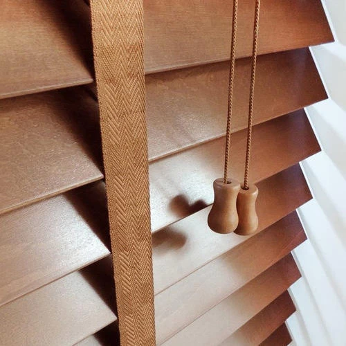 oem中国木材百叶窗，实木和PVC百叶窗帘