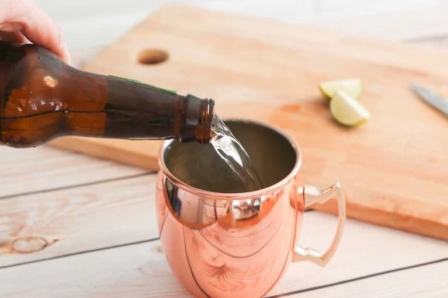 Moscow mule copper mug