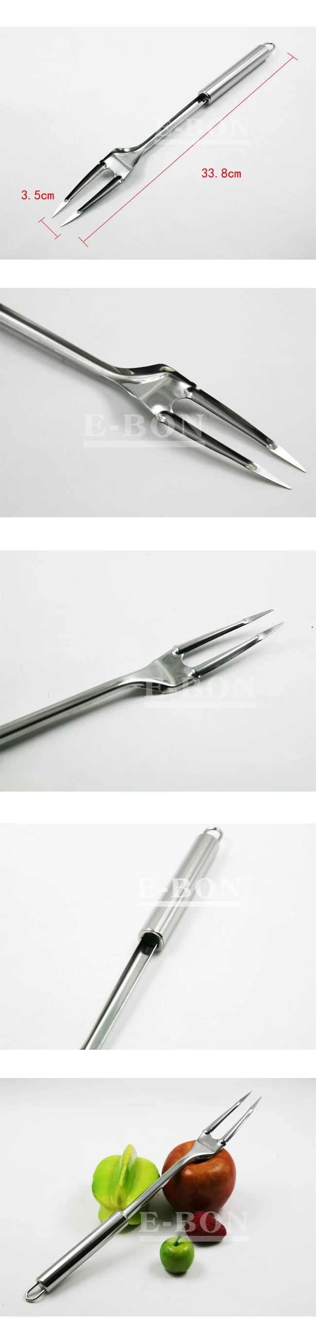 Stainless steel fork