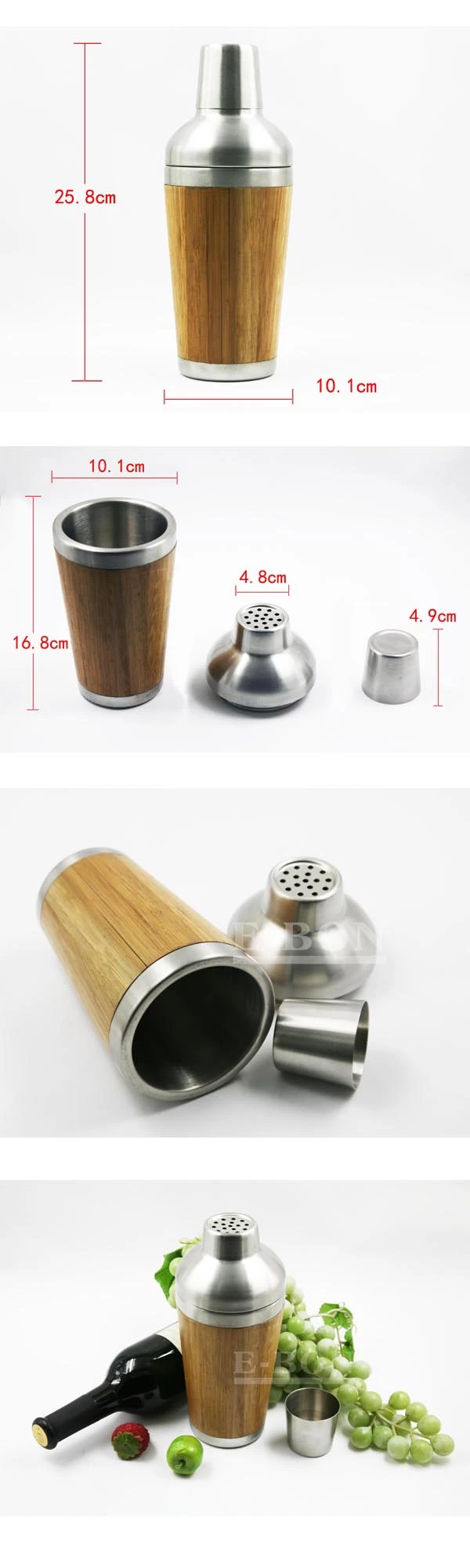 Stainless Steel cocktail shaker