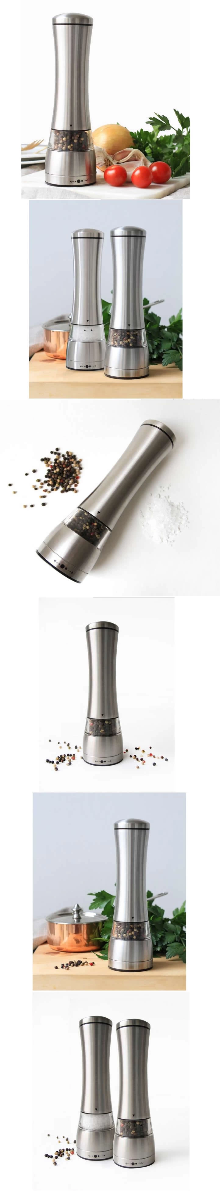 Stainless Steel salt and pepper mill 