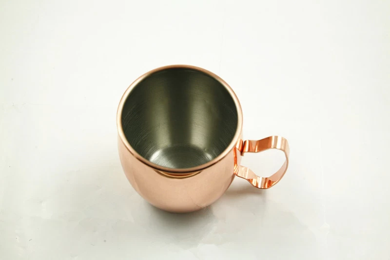 Stainless Steel Barware Copper Plated Moscow Mule Shot Mug