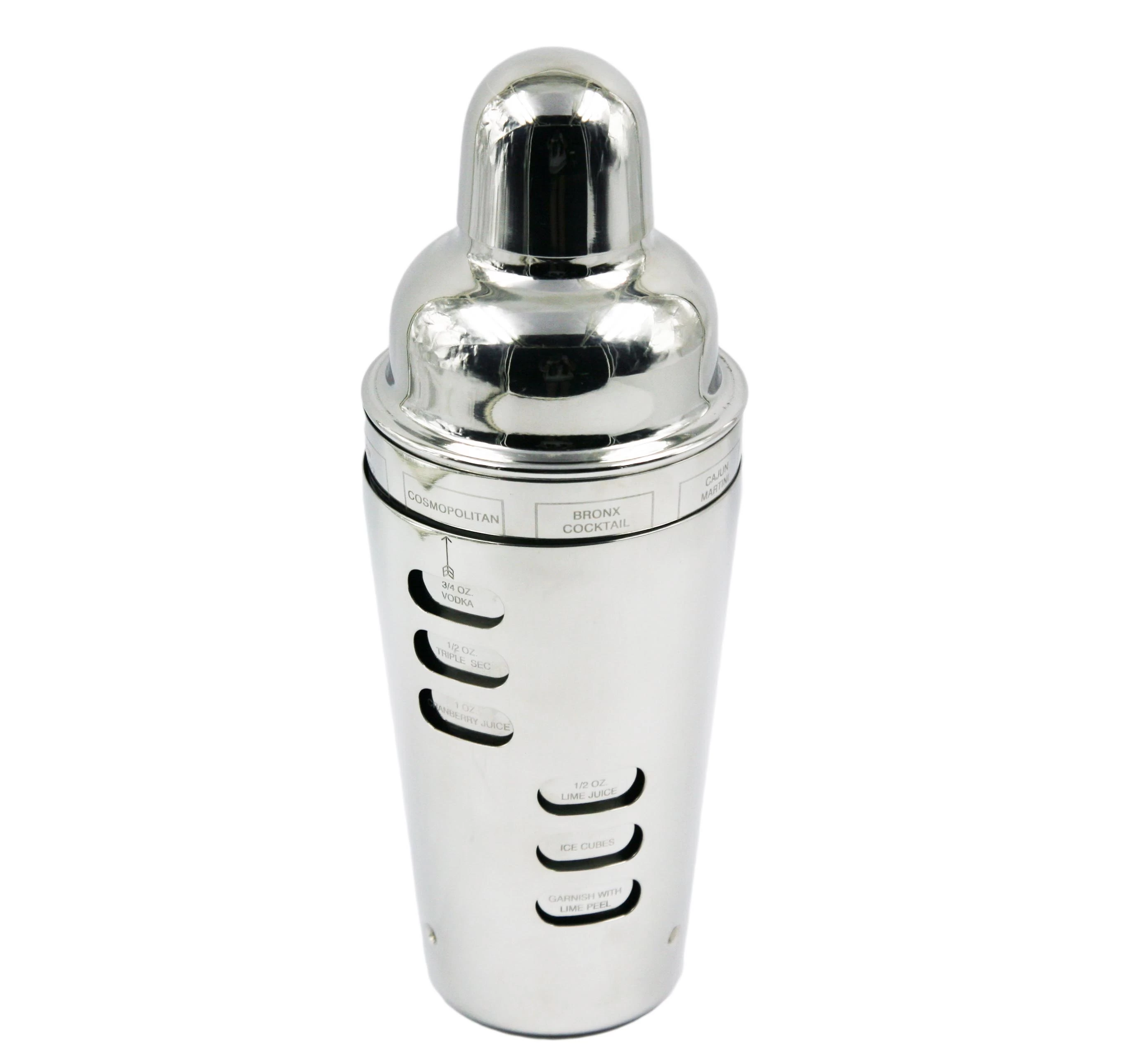 350ml Stainless steel scale cocktail shaker EB-B48