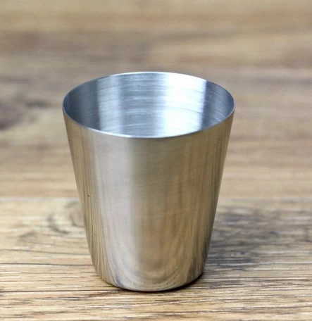 6 Pieces 30ml Cups Set Stainless Steel Cups Wine Beer Whiskey Mugs