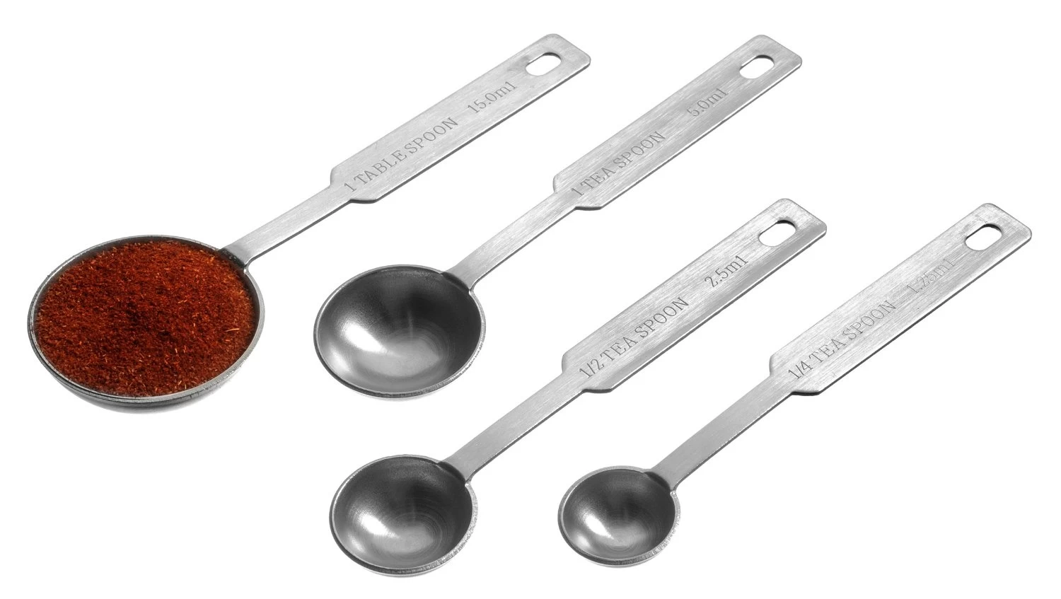 Accurate Stainless Steel Measuring Spoon Set