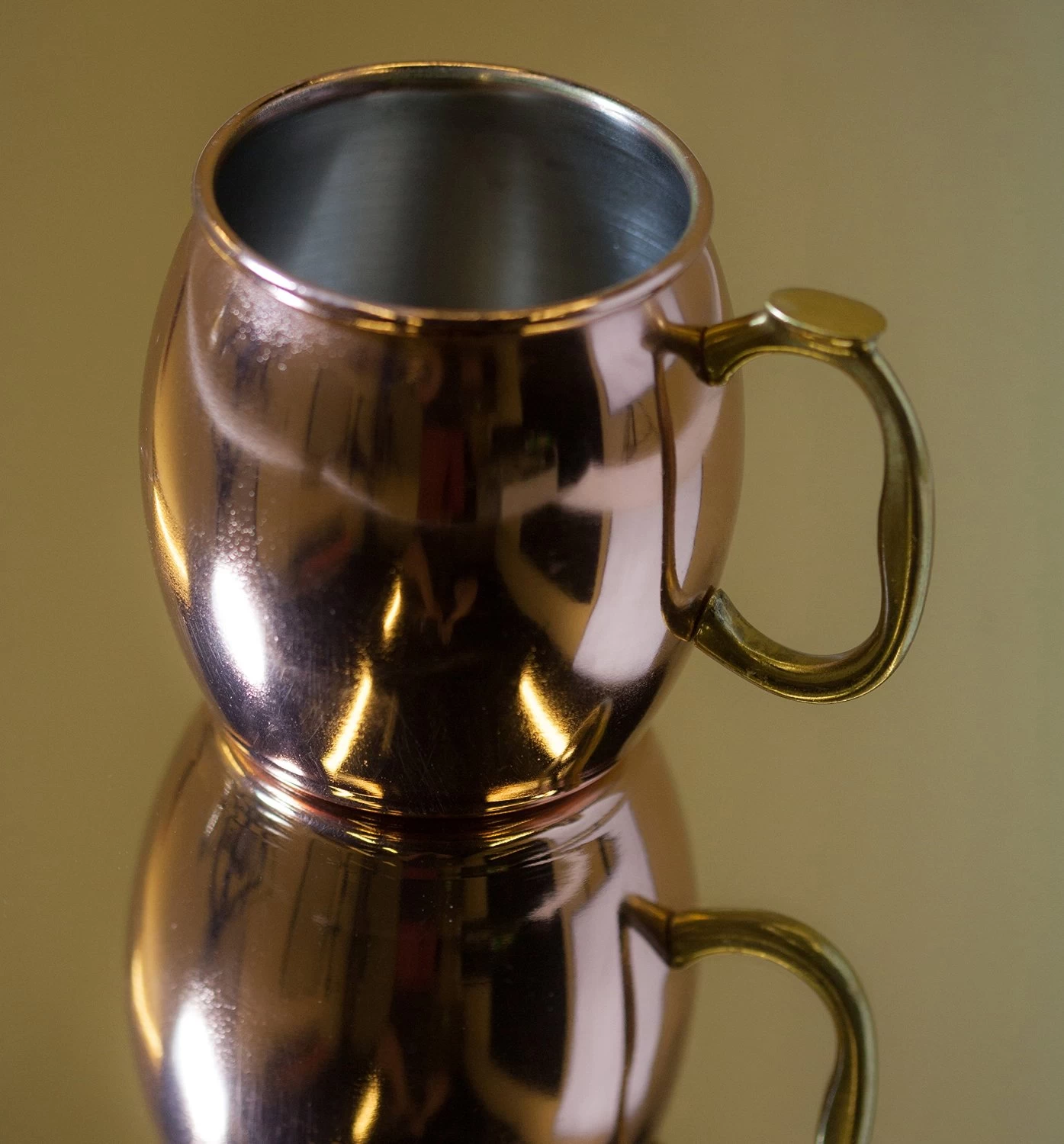 Copper plated Stainless Steel Moscow Mule Mug