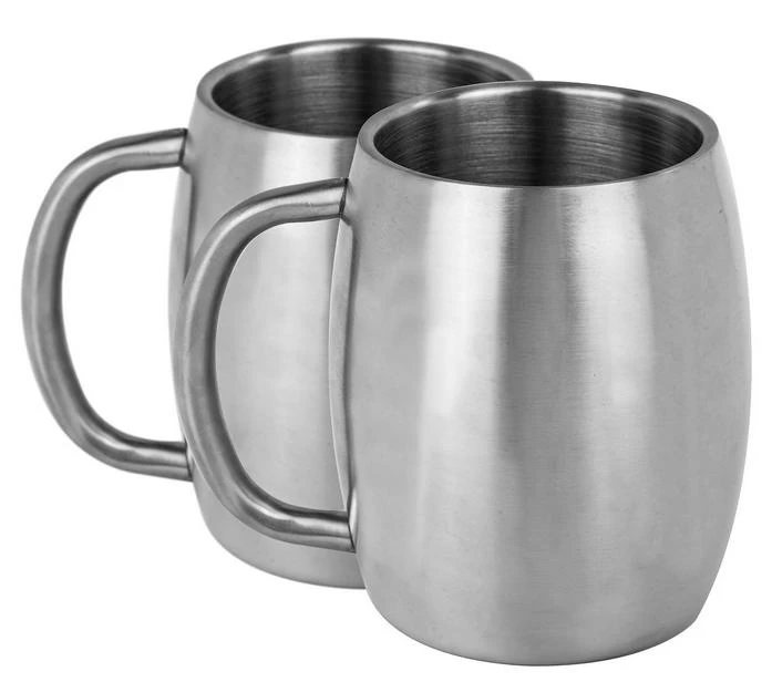 Double Wall Coffee Mugs Stainless Steel Tea Cup