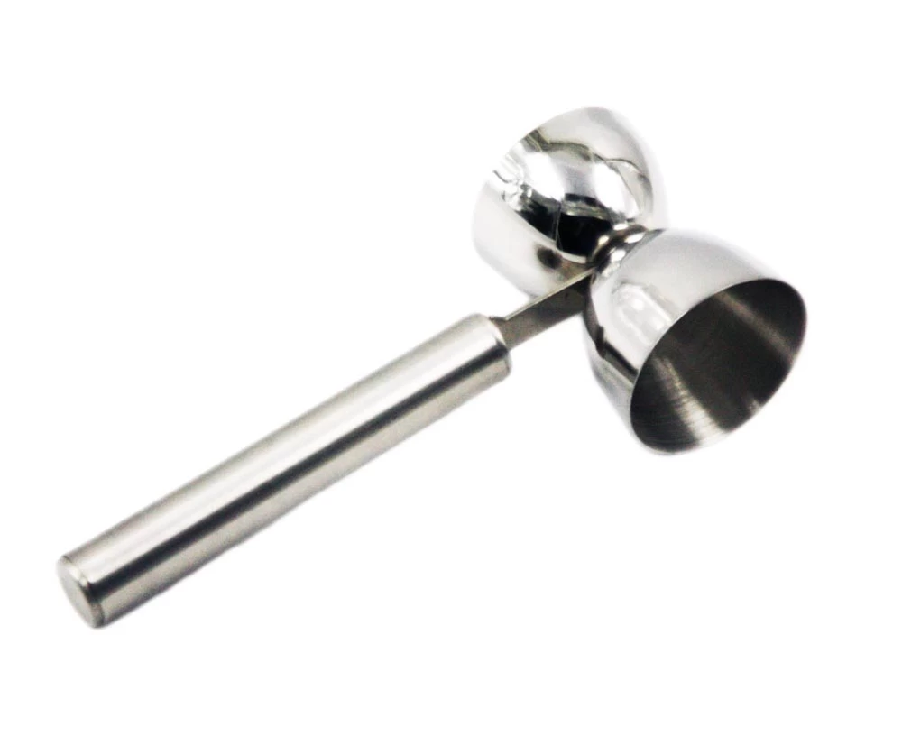 Double-end Stainless Steel Jigger with handle  Bar Measuring Cup EB-BT55