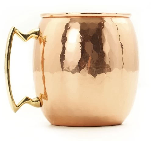 Hammered Copper plated Moscow Mule Mugs