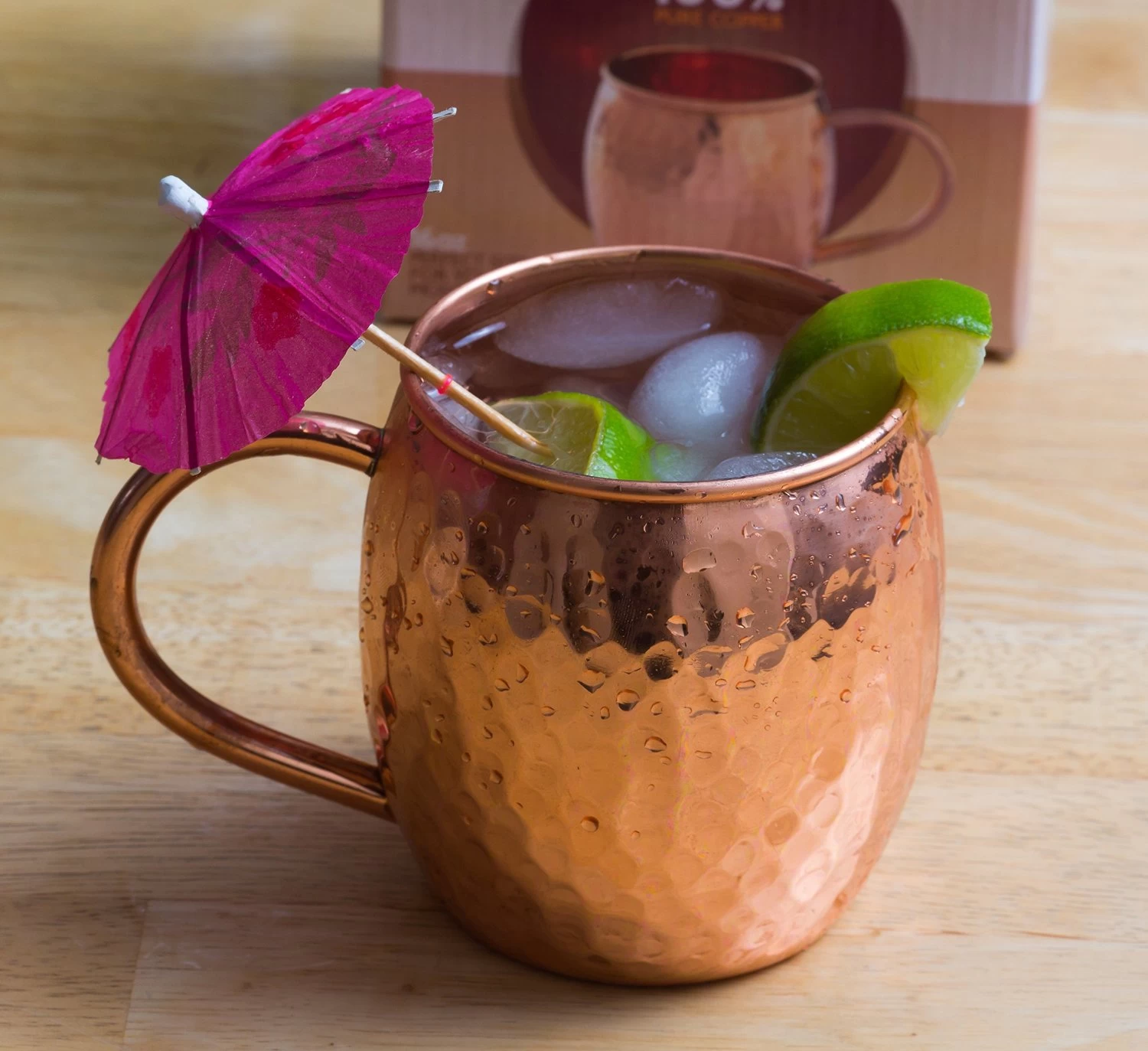 Hammered Moscow Mule Copper Mugs