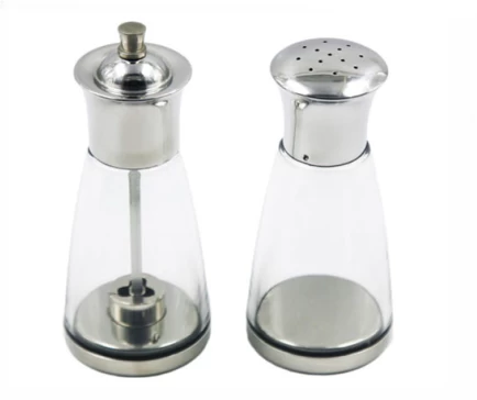 Hot sale stainless steel salt and pepper grinder set