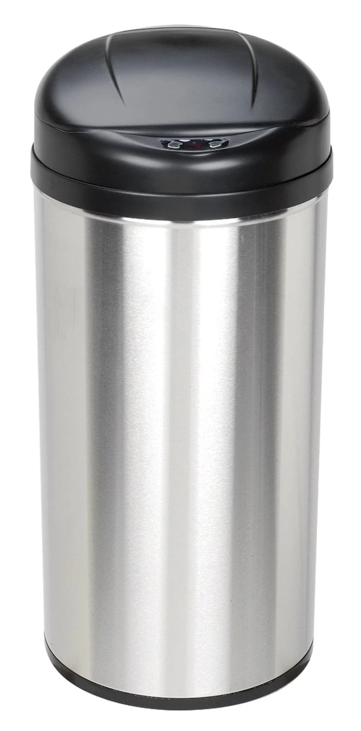 Infrared Touchless Stainless Steel Trash Can, high grade trash can,EB-P0069