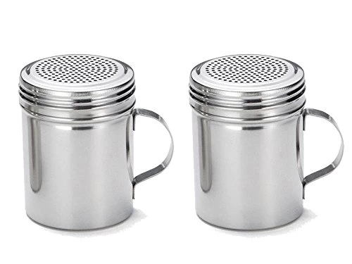 Low price Stainless Steel Versatile Dredge Shaker Set and China Stainless steel Barware factory