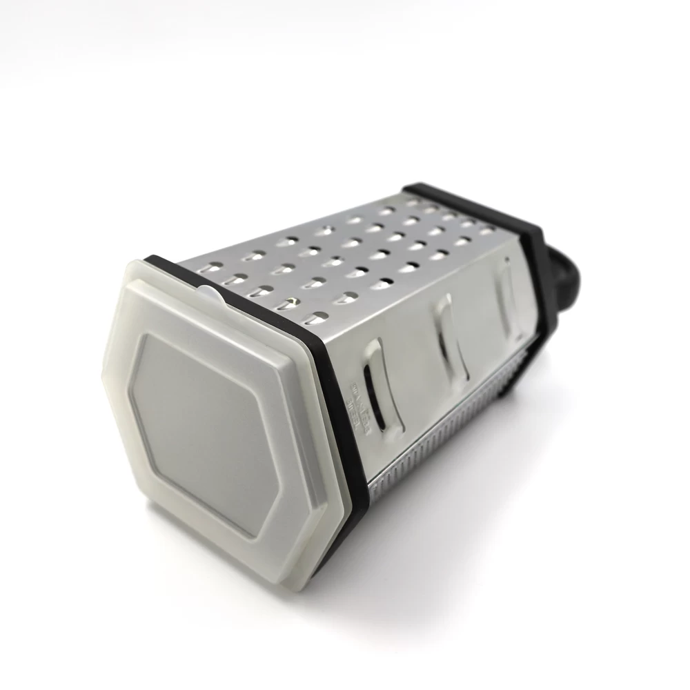 Manufacturer Stainless Steel Professional Box Grater for Cheeses Vegetables Chocolate Garlic And More