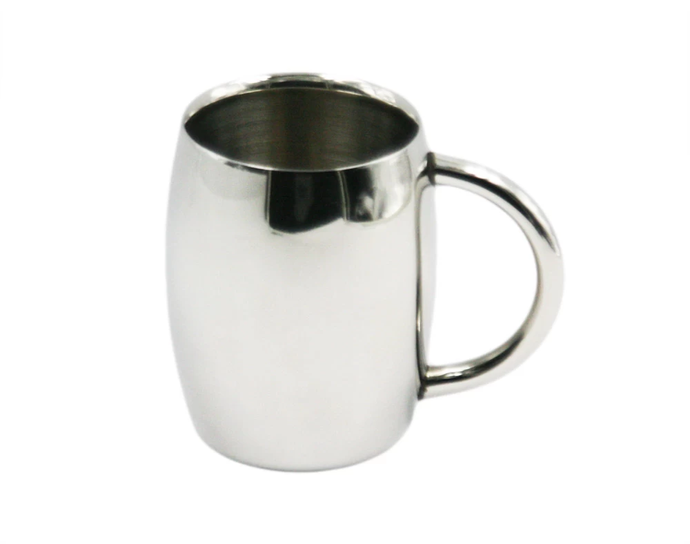 Mirror finish Stainless steel Beer mug Drink cup Water cup EB-C51