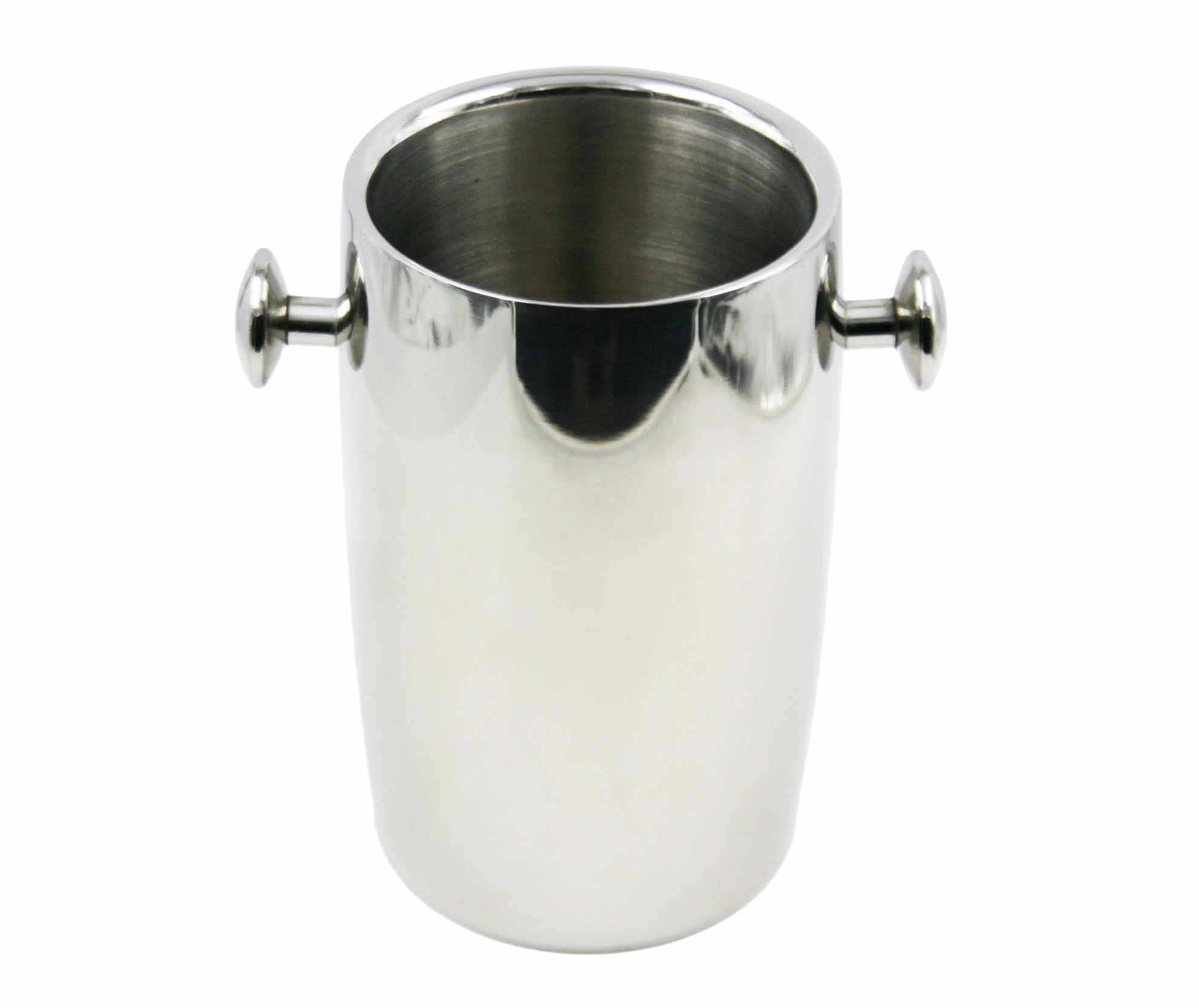 New design Stainless Steel Drum shape handles Ice Bucket Champagne Bucket EB-BC30