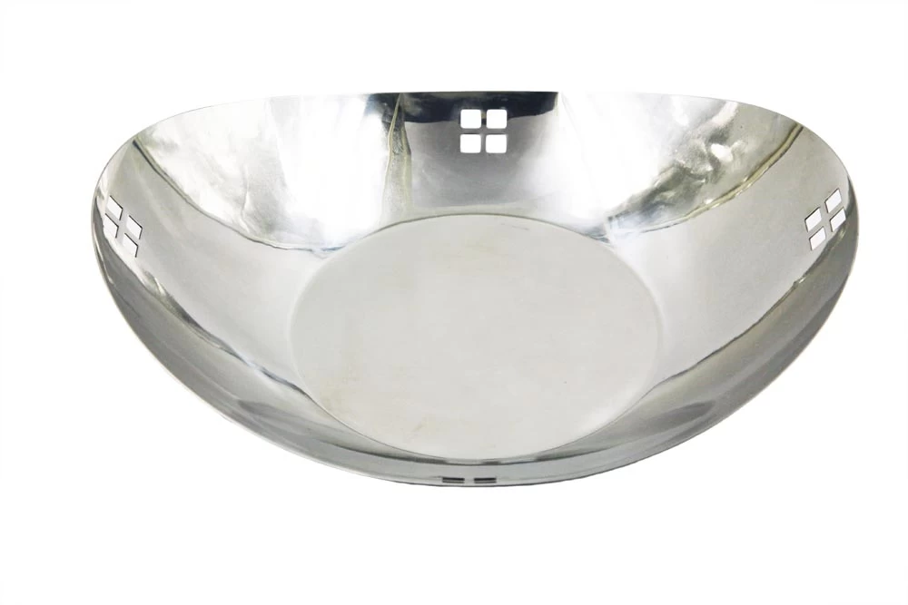 New design Stainless steel  boat shape fruit bowl EB-GL35