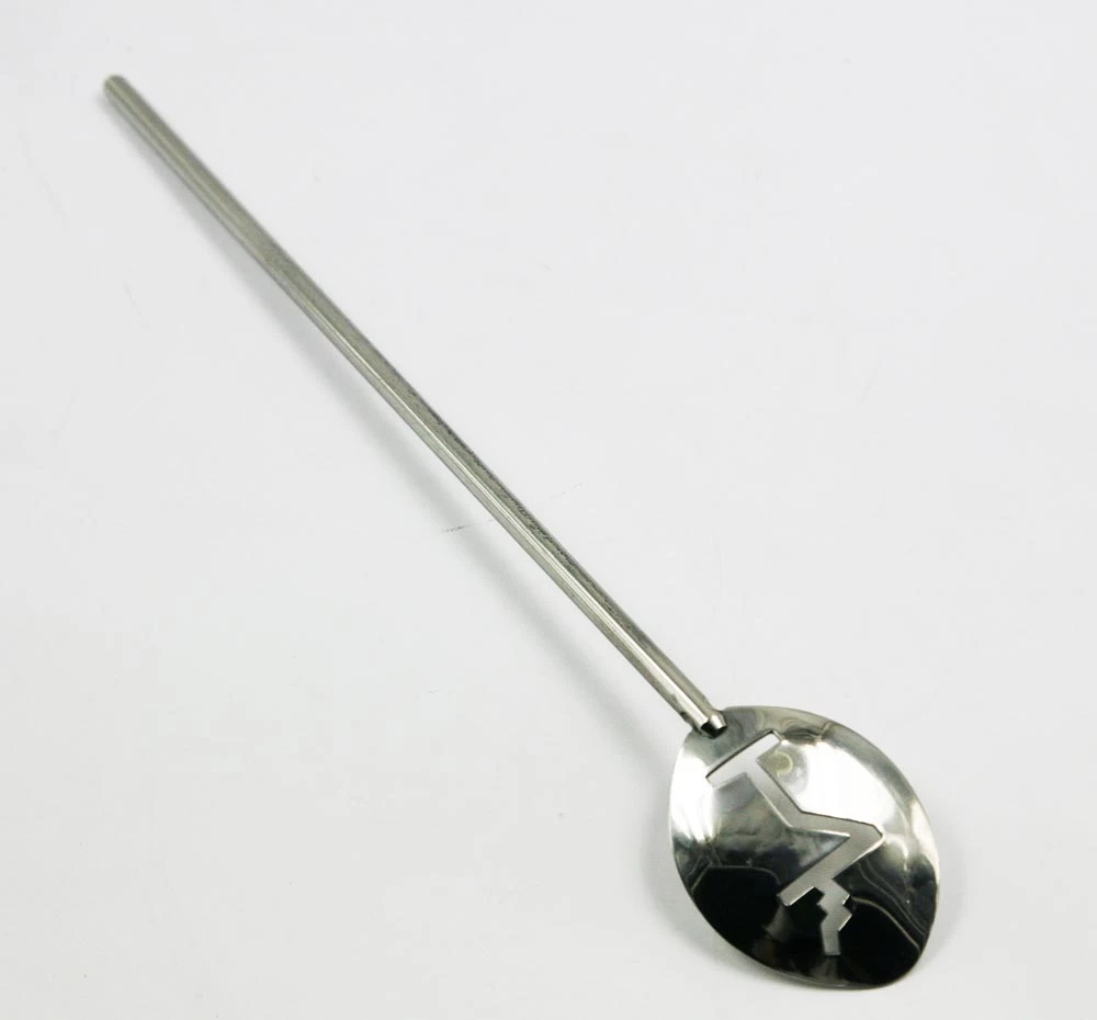 New design Stainless steel  hollow out Mixing spoon EB-MS006