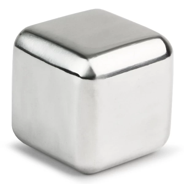 OEM ice cube manufacturer, Ice cube Golden color plating supplier