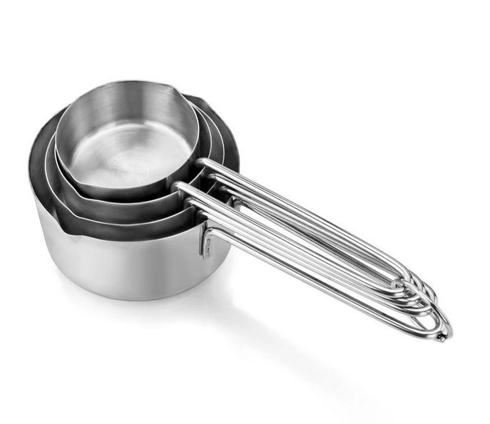 Quality Stainless Steel Measuring Cups and Spoons Combo Set