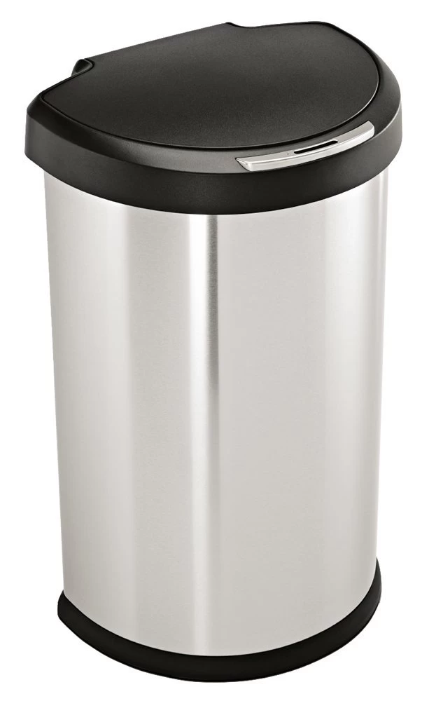 Rectangular Sensor Can, Touch-free Automatic Trash Can, Stainless Steel trash can EB-P0074
