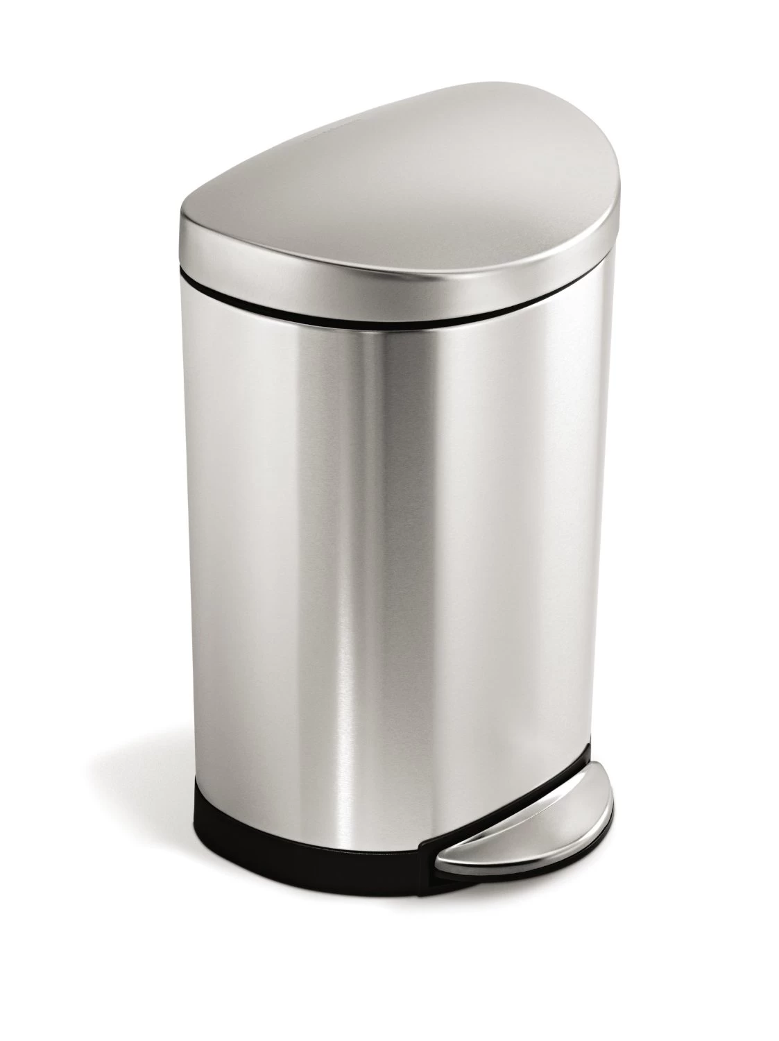 Semi-Round Step Trash Can,stainless steel trash can ,high quality trash can EB-P0065