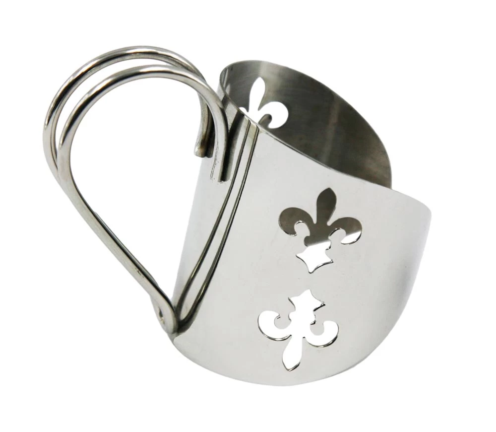 Special Design stainless steel glass cup metal holder EB-CS001