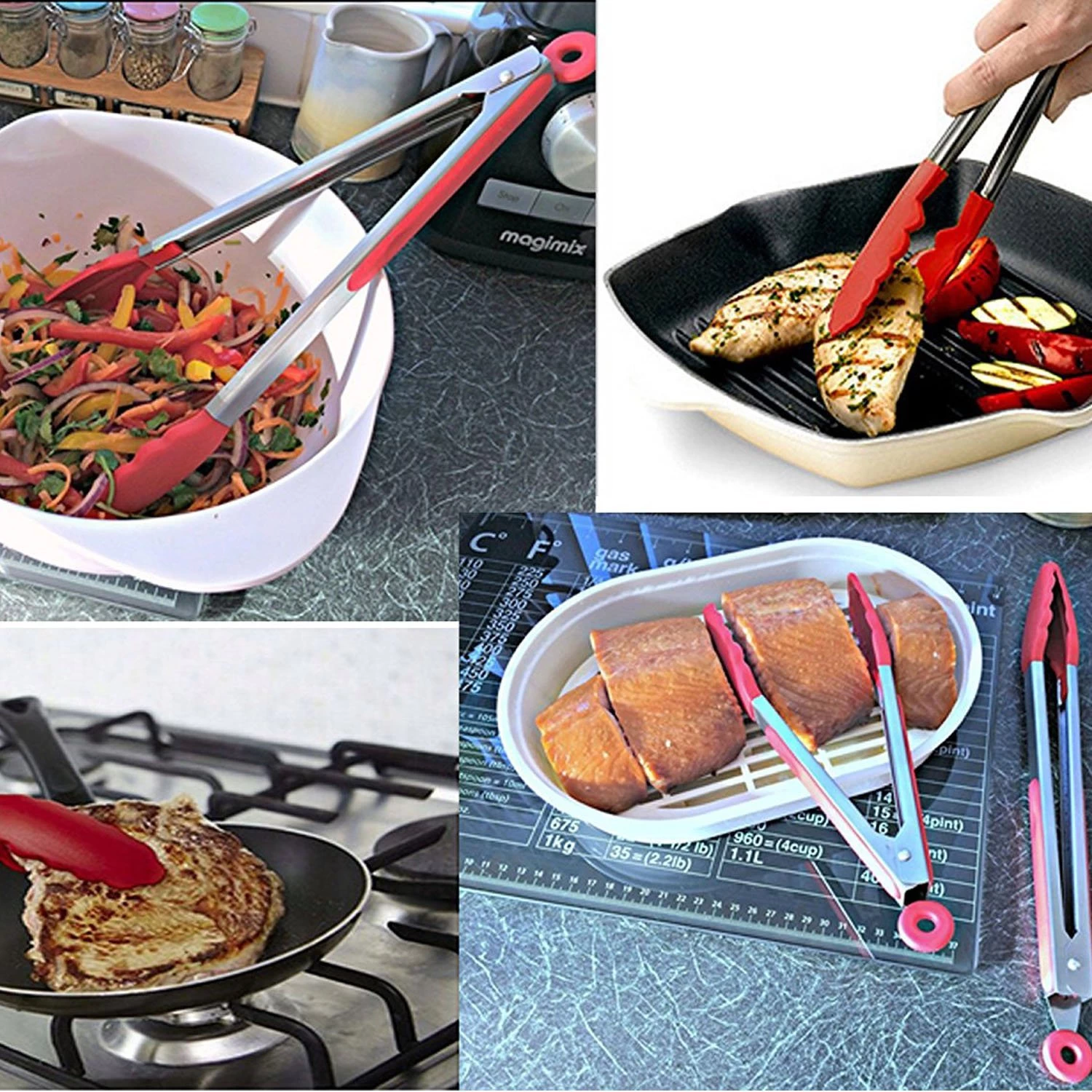Best Kitchenware Supplier china  and Stainless Steel BBQ tongs
