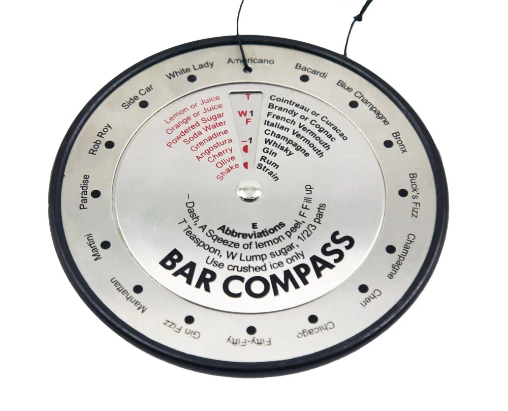 Stainless Steel Bar Compass for cocktail Arink Recipes EB-BT01