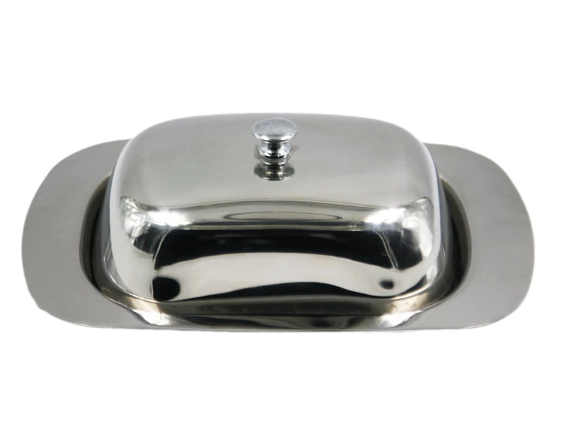 Stainless Steel Butter Box with Lid Butter Dish Butter Plate EB-CB09