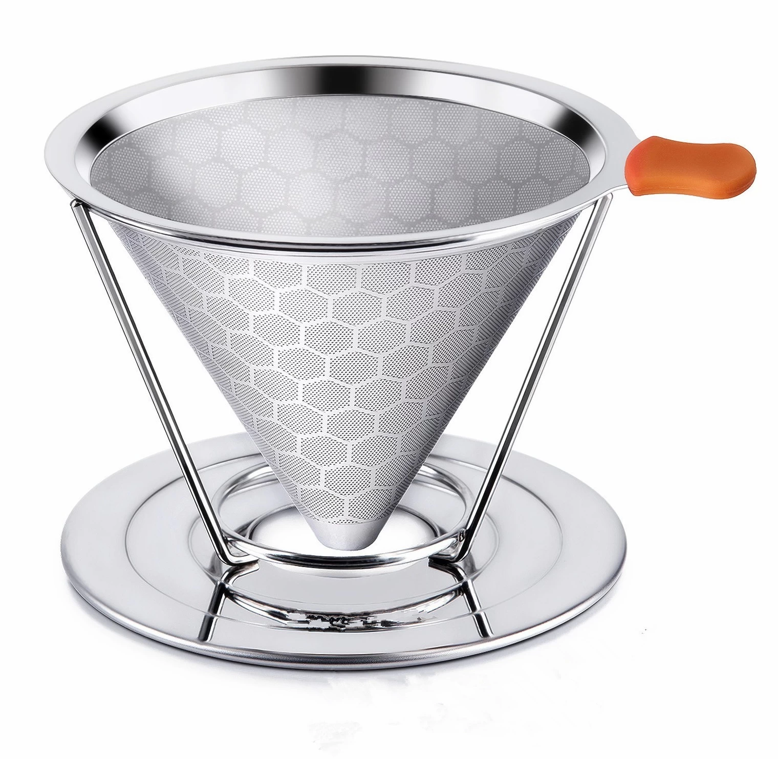 Stainless Steel Coffee Filter Reusable Pour Over Coffee Filter