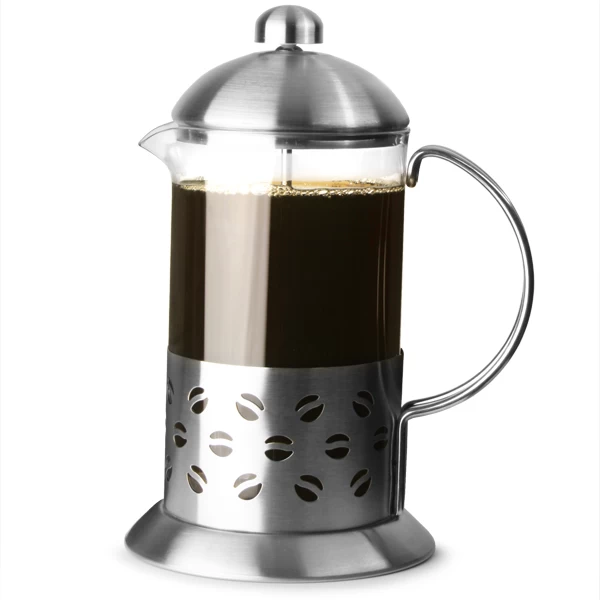 Stainless Steel Coffee Plunger Cafetiere 8 Cup