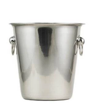 Stainless Steel Ice Bucket with Portable Handle Wine Bucket