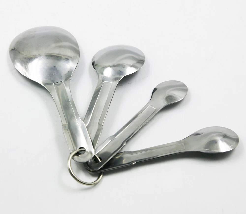 Stainless Steel Measuring Spoon Set with 4pcs EB-MC02
