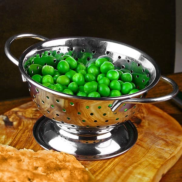 Stainless Steel Mini Colander with Tubular handle
