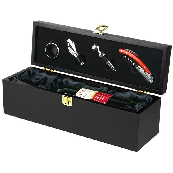 Stainless Steel Wine Bottle Box & Accessories EB-BT81